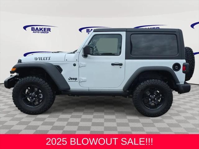 2025 Jeep Wrangler 2-Door Willys 4x4