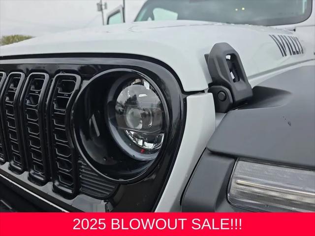2025 Jeep Wrangler 2-Door Willys 4x4