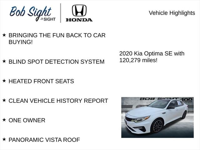 2020 Kia Optima SE 2020 Kia Optima SE