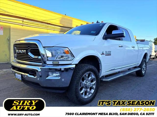 2016 Ram 2500 Longhorn Limited for sale in San Diego, CA
