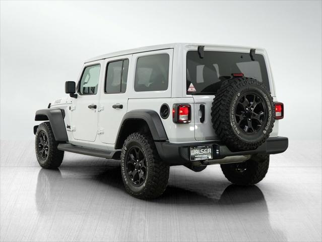 2022 Jeep Wrangler Unlimited Willys 4x4 2022 Jeep Wrangler Unlimited Willys 4x4