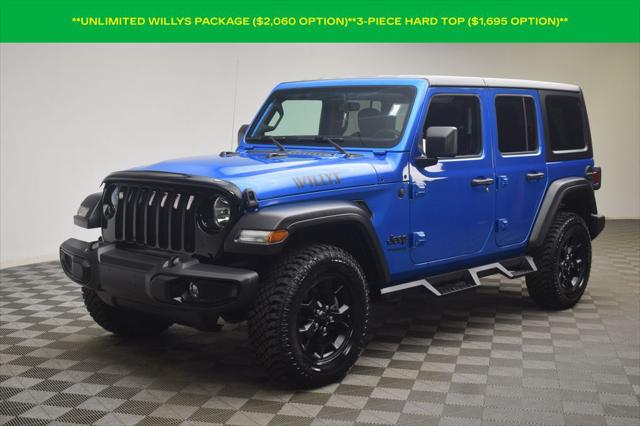 2022 Jeep Wrangler Unlimited Willys Sport 4x4 2022 Jeep Wrangler Unlimited Willys Sport 4x4