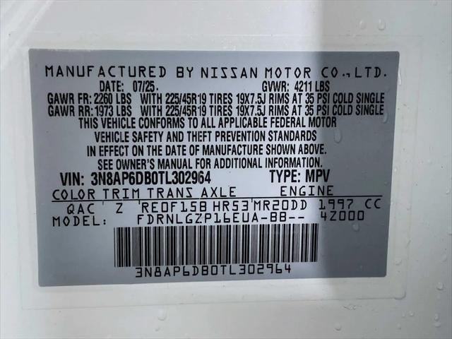 2026 Nissan Kicks SR