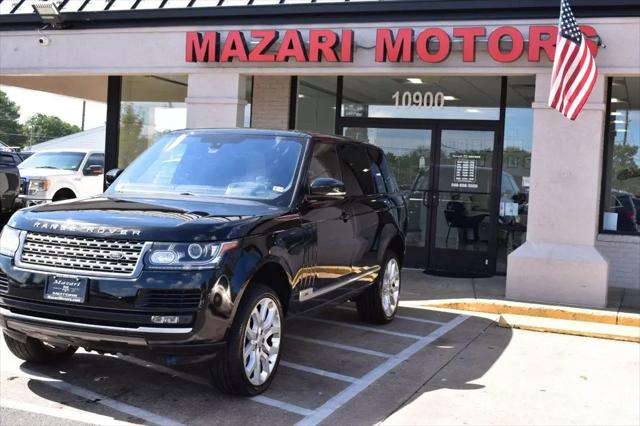 2016 Land Rover Range Rover 5.0L V8 Supercharged