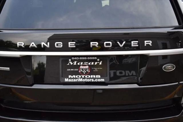 2016 Land Rover Range Rover 5.0L V8 Supercharged