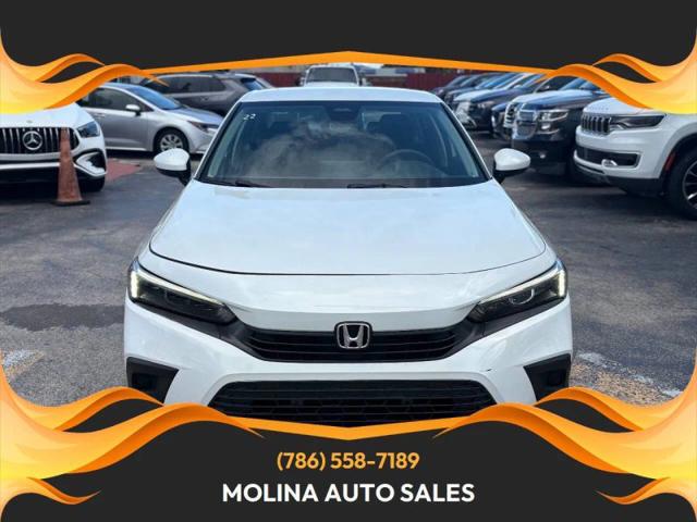 2022 Honda Civic LX for sale in Hialeah, FL