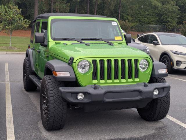 2018 Jeep Wrangler Unlimited Sport S 4x4 2018 Jeep Wrangler Unlimited Sport S 4x4