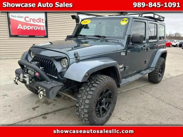 2007 Jeep Wrangler Unlimited Sahara for sale in Chesaning, MI