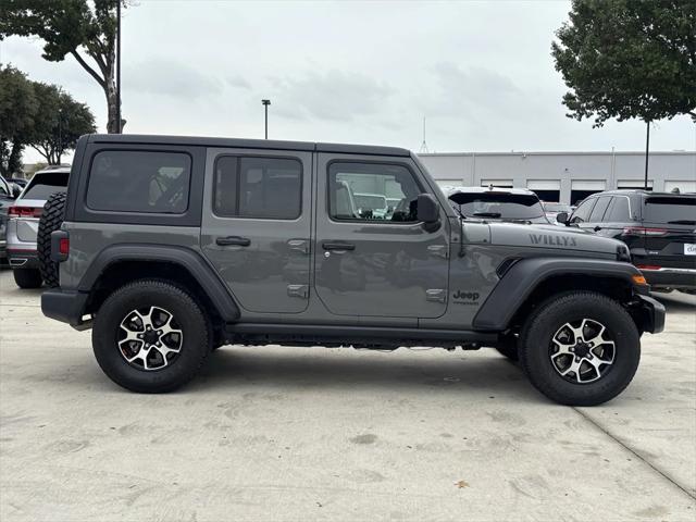 2021 Jeep Wrangler Unlimited Willys 4x4 2021 Jeep Wrangler Unlimited Willys 4x4