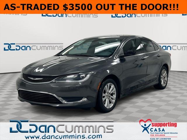 2015 Chrysler 200 Limited 2015 Chrysler 200 Limited