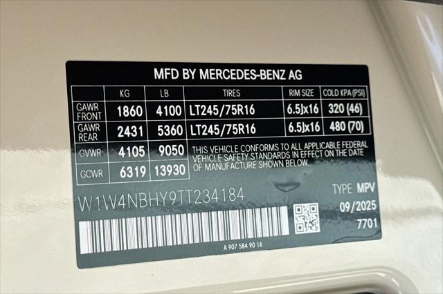2026 Mercedes-Benz Sprinter Crew Van Standard Roof 4-Cyl Diesel HO