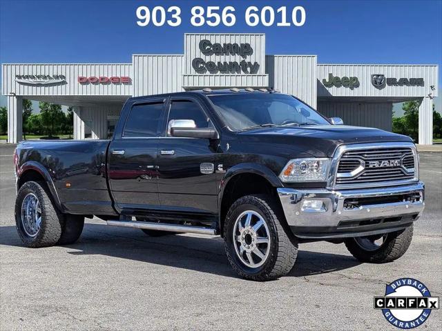 2018 Ram 3500 Laramie Longhorn Crew Cab 4x4 8' Box for sale in Pittsburg, TX
