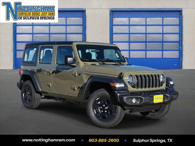 2026 Jeep Wrangler WRANGLER 4-DOOR SPORT