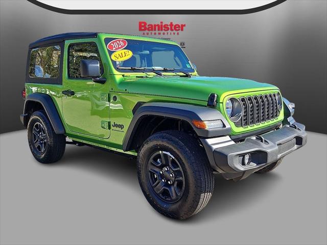 2026 Jeep Wrangler WRANGLER 2-DOOR SPORT 2026 Jeep Wrangler WRANGLER 2-DOOR SPORT