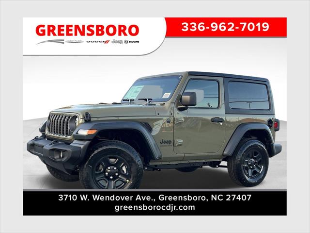 2026 Jeep Wrangler WRANGLER 2-DOOR SPORT 2026 Jeep Wrangler WRANGLER 2-DOOR SPORT