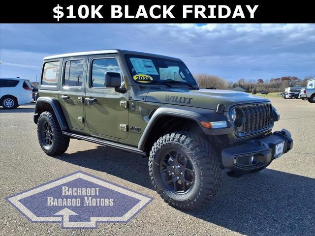 2026 Jeep Wrangler WRANGLER 4-DOOR WILLYS 2026 Jeep Wrangler WRANGLER 4-DOOR WILLYS