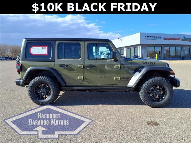 2026 Jeep Wrangler WRANGLER 4-DOOR WILLYS 2026 Jeep Wrangler WRANGLER 4-DOOR WILLYS