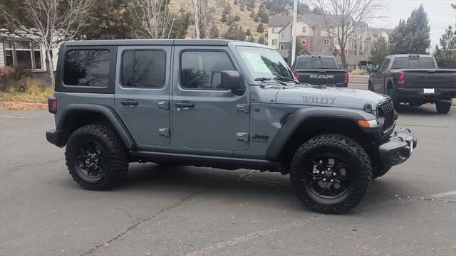 2026 Jeep Wrangler WRANGLER 4-DOOR WILLYS 2026 Jeep Wrangler WRANGLER 4-DOOR WILLYS