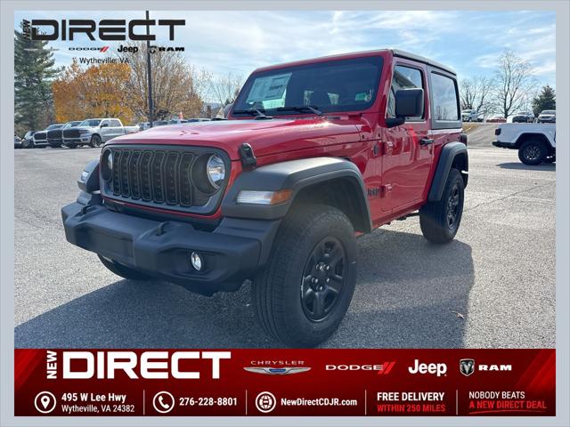 2026 Jeep Wrangler WRANGLER 2-DOOR SPORT 2026 Jeep Wrangler WRANGLER 2-DOOR SPORT