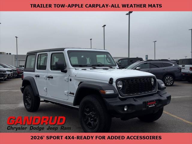 2026 Jeep Wrangler WRANGLER 4-DOOR SPORT