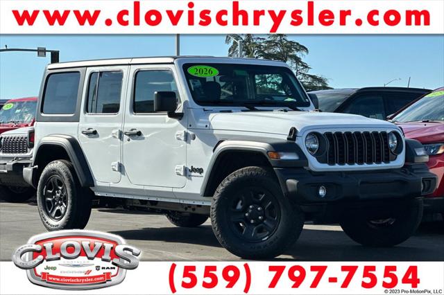 2026 Jeep Wrangler WRANGLER 4-DOOR SPORT