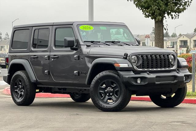 2026 Jeep Wrangler WRANGLER 4-DOOR SPORT 2026 Jeep Wrangler WRANGLER 4-DOOR SPORT
