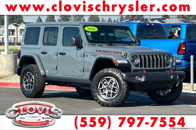 2026 Jeep Wrangler WRANGLER 4-DOOR RUBICON 2026 Jeep Wrangler WRANGLER 4-DOOR RUBICON