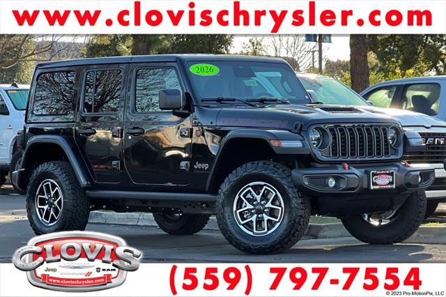 2026 Jeep Wrangler WRANGLER 4-DOOR RUBICON