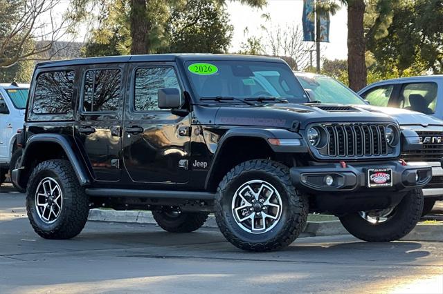 2026 Jeep Wrangler WRANGLER 4-DOOR RUBICON