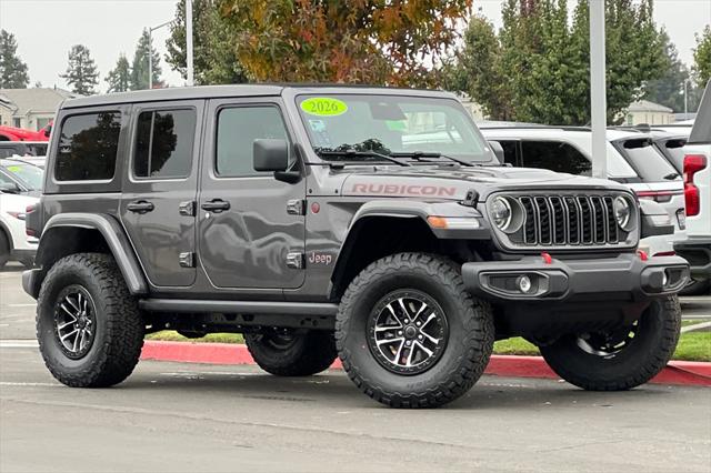 2026 Jeep Wrangler WRANGLER 4-DOOR RUBICON