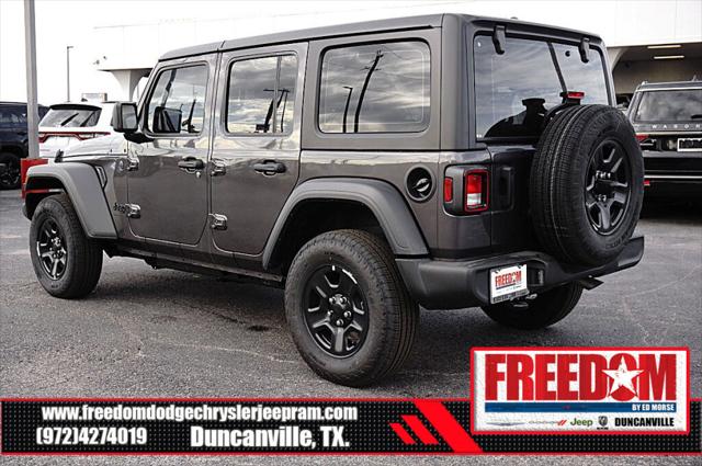 2026 Jeep Wrangler WRANGLER 4-DOOR SPORT