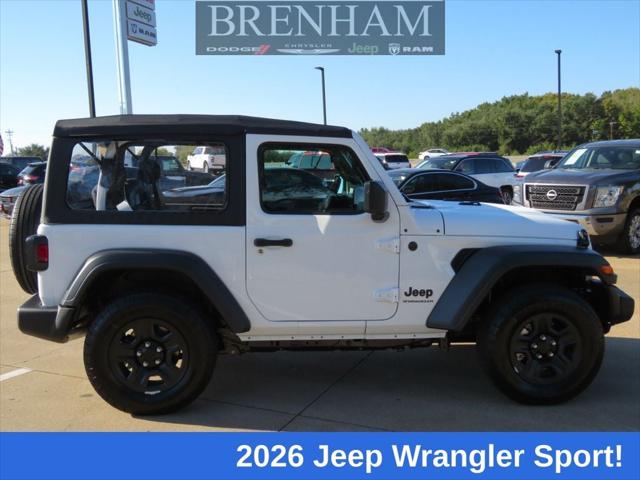 2026 Jeep Wrangler WRANGLER 2-DOOR SPORT 2026 Jeep Wrangler WRANGLER 2-DOOR SPORT