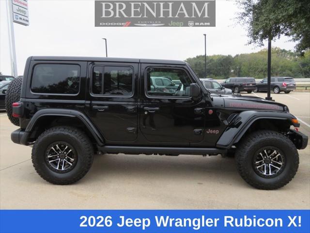 2026 Jeep Wrangler WRANGLER 4-DOOR RUBICON X 2026 Jeep Wrangler WRANGLER 4-DOOR RUBICON X