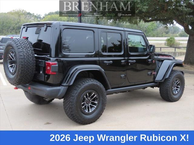 2026 Jeep Wrangler WRANGLER 4-DOOR RUBICON X 2026 Jeep Wrangler WRANGLER 4-DOOR RUBICON X