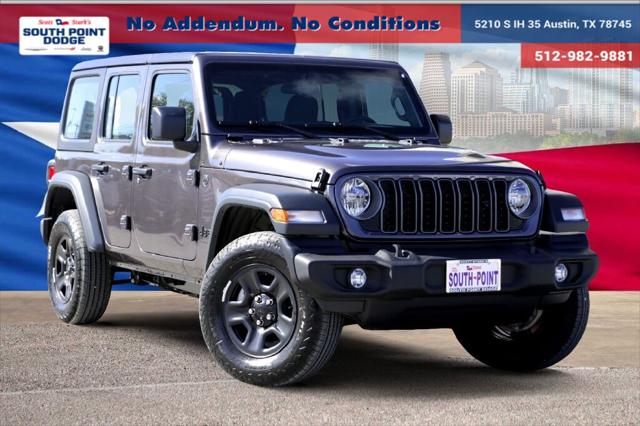 2026 Jeep Wrangler WRANGLER 4-DOOR SPORT 2026 Jeep Wrangler WRANGLER 4-DOOR SPORT