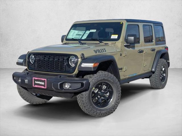 2026 Jeep Wrangler WRANGLER 4-DOOR WILLYS 2026 Jeep Wrangler WRANGLER 4-DOOR WILLYS