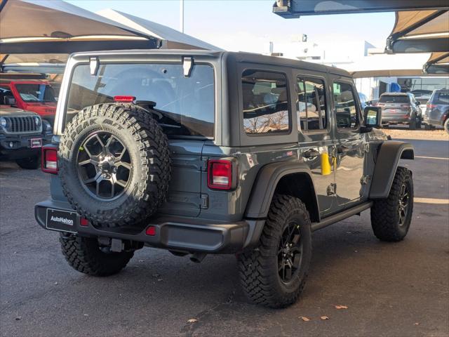 2026 Jeep Wrangler WRANGLER 4-DOOR WILLYS 2026 Jeep Wrangler WRANGLER 4-DOOR WILLYS