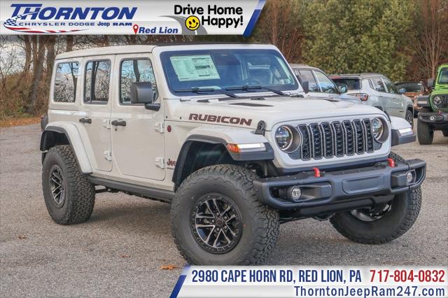 2026 Jeep Wrangler WRANGLER 4-DOOR RUBICON X 2026 Jeep Wrangler WRANGLER 4-DOOR RUBICON X