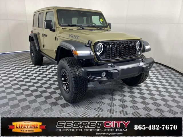 2026 Jeep Wrangler WRANGLER 4-DOOR WILLYS 2026 Jeep Wrangler WRANGLER 4-DOOR WILLYS