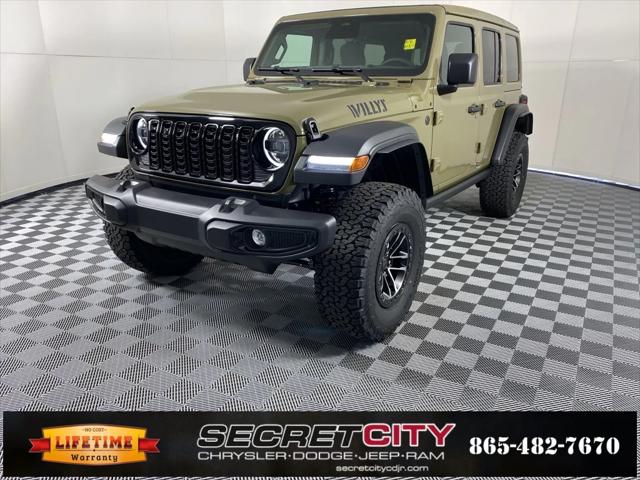 2026 Jeep Wrangler WRANGLER 4-DOOR WILLYS 2026 Jeep Wrangler WRANGLER 4-DOOR WILLYS