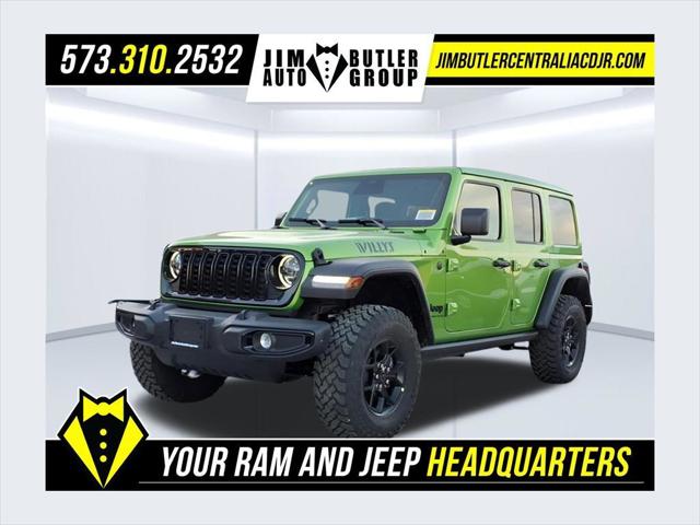 2026 Jeep Wrangler WRANGLER 4-DOOR WILLYS 2026 Jeep Wrangler WRANGLER 4-DOOR WILLYS