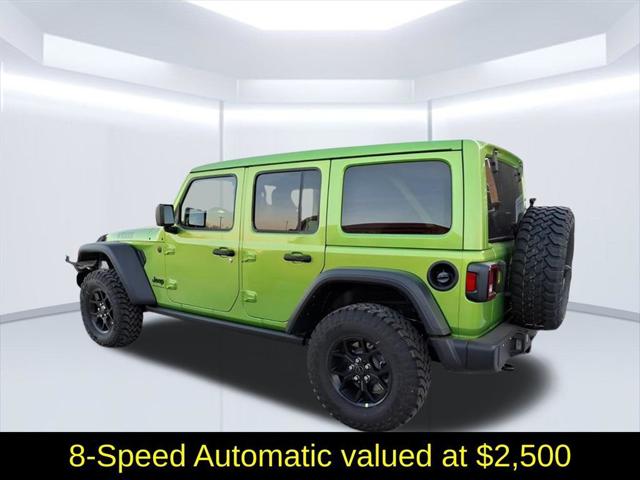 2026 Jeep Wrangler WRANGLER 4-DOOR WILLYS 2026 Jeep Wrangler WRANGLER 4-DOOR WILLYS