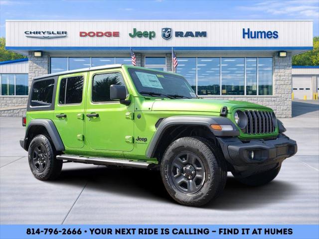 2026 Jeep Wrangler 4-Door Sport S 4x4 for sale in Waterford, PA