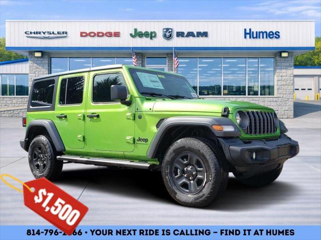 2026 Jeep Wrangler 4-Door Sport S 4x4 for sale in Waterford, PA