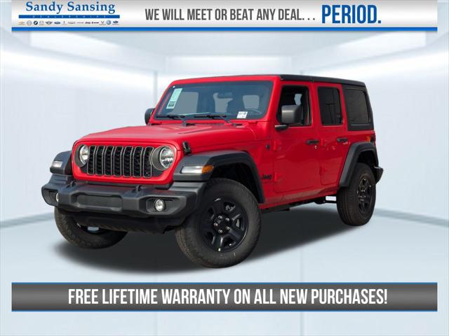 2026 Jeep Wrangler WRANGLER 4-DOOR SPORT 2026 Jeep Wrangler WRANGLER 4-DOOR SPORT
