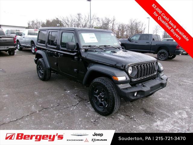 2026 Jeep Wrangler WRANGLER 4-DOOR SPORT 2026 Jeep Wrangler WRANGLER 4-DOOR SPORT