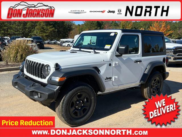 2026 Jeep Wrangler WRANGLER 2-DOOR SPORT 2026 Jeep Wrangler WRANGLER 2-DOOR SPORT
