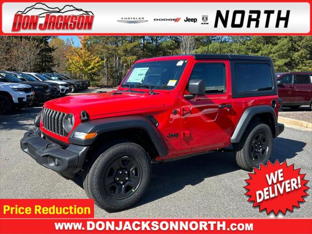 2026 Jeep Wrangler WRANGLER 2-DOOR SPORT 2026 Jeep Wrangler WRANGLER 2-DOOR SPORT