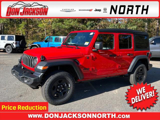 2026 Jeep Wrangler WRANGLER 4-DOOR SPORT 2026 Jeep Wrangler WRANGLER 4-DOOR SPORT
