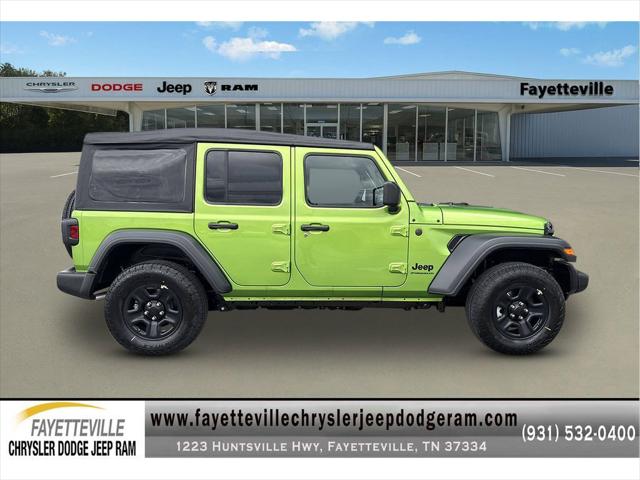 2026 Jeep Wrangler WRANGLER 4-DOOR SPORT 2026 Jeep Wrangler WRANGLER 4-DOOR SPORT